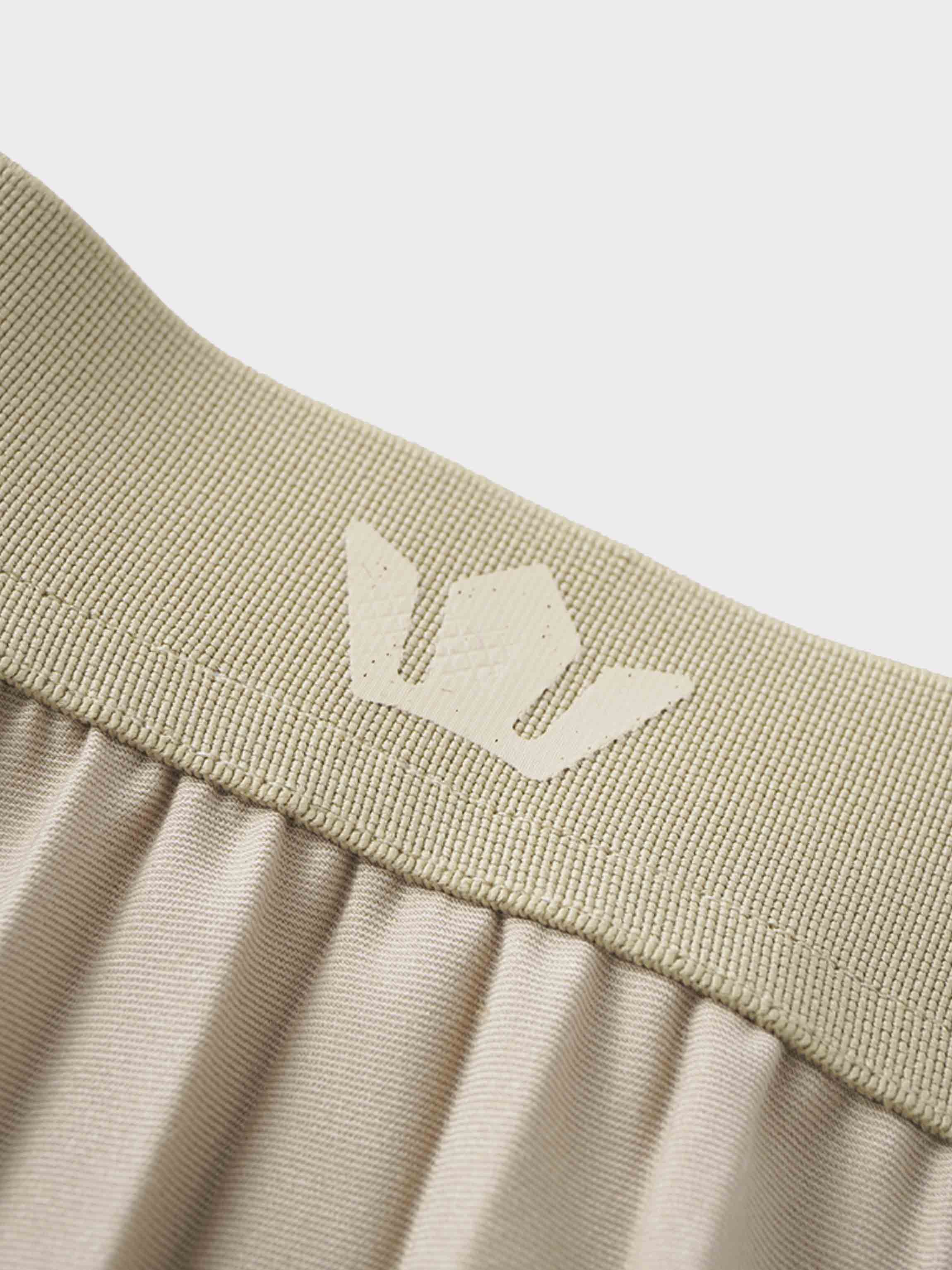 PLEATED SKIRT 35"- TAN