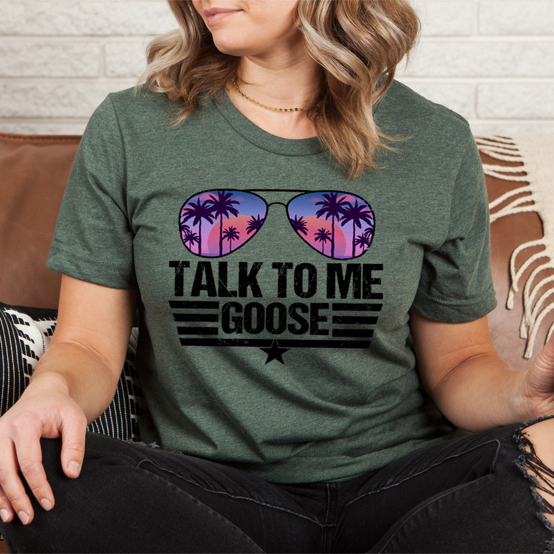Talk to Me Goose T-Shirt-1