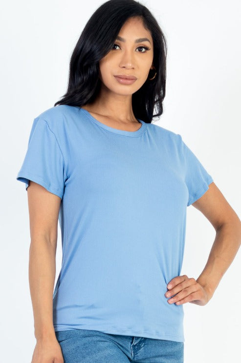 Basic Short Sleeve T-shirt (CAPELLA)-1