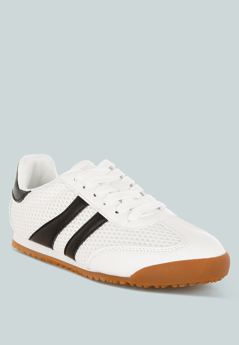 Blaster Casual Striped Lace-Up Sneakers