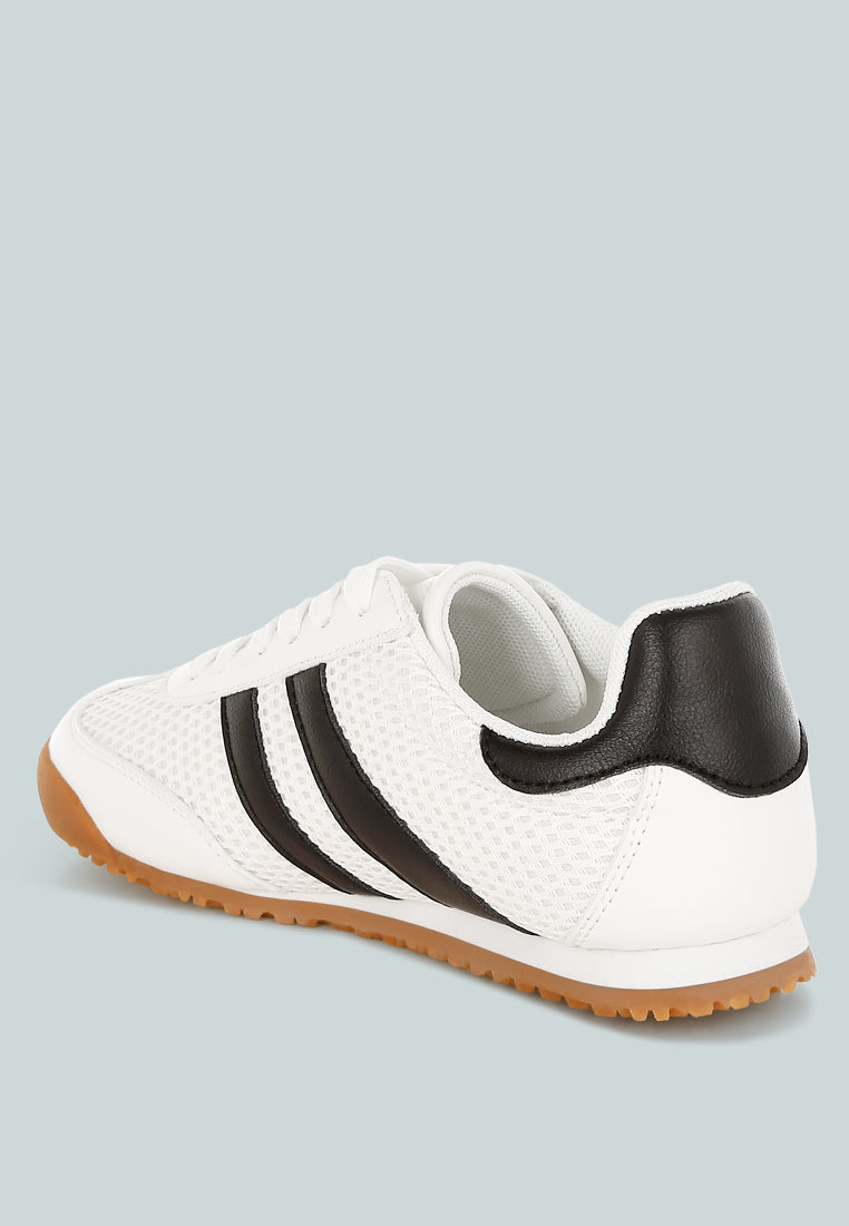 Blaster Casual Striped Lace-Up Sneakers