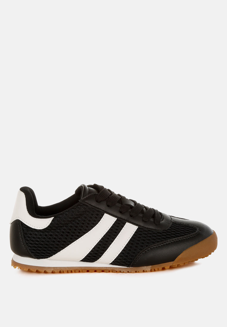 Blaster Casual Striped Lace-Up Sneakers