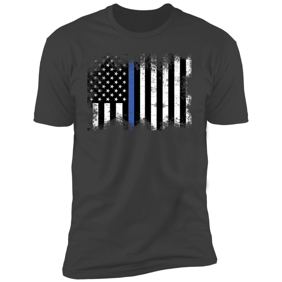 Premium Short Sleeve T-Shirt Thin Blue Line-2