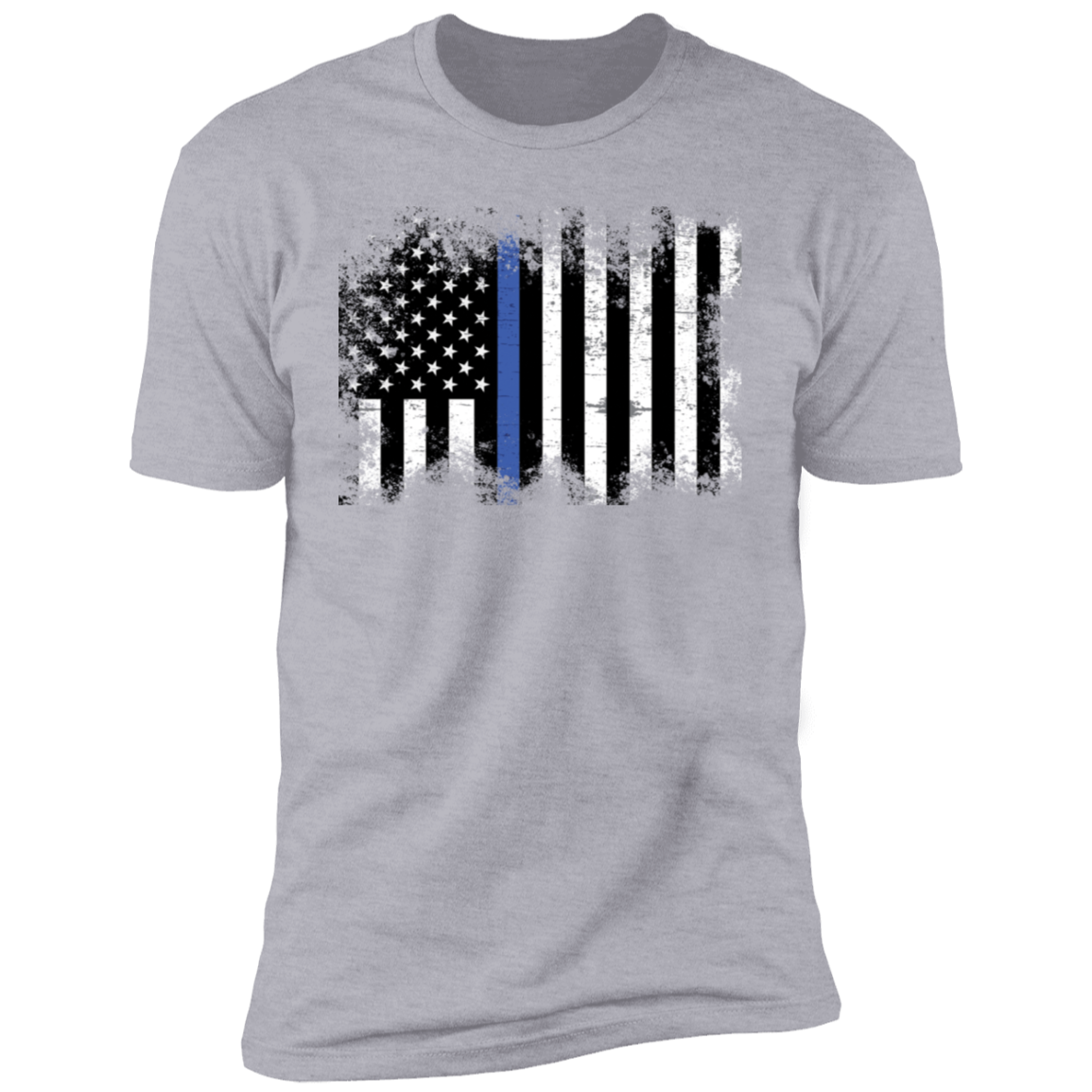 Premium Short Sleeve T-Shirt Thin Blue Line-0