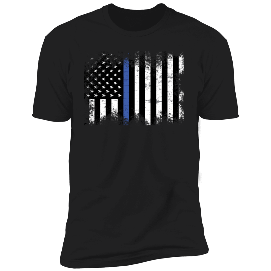 Premium Short Sleeve T-Shirt Thin Blue Line-1