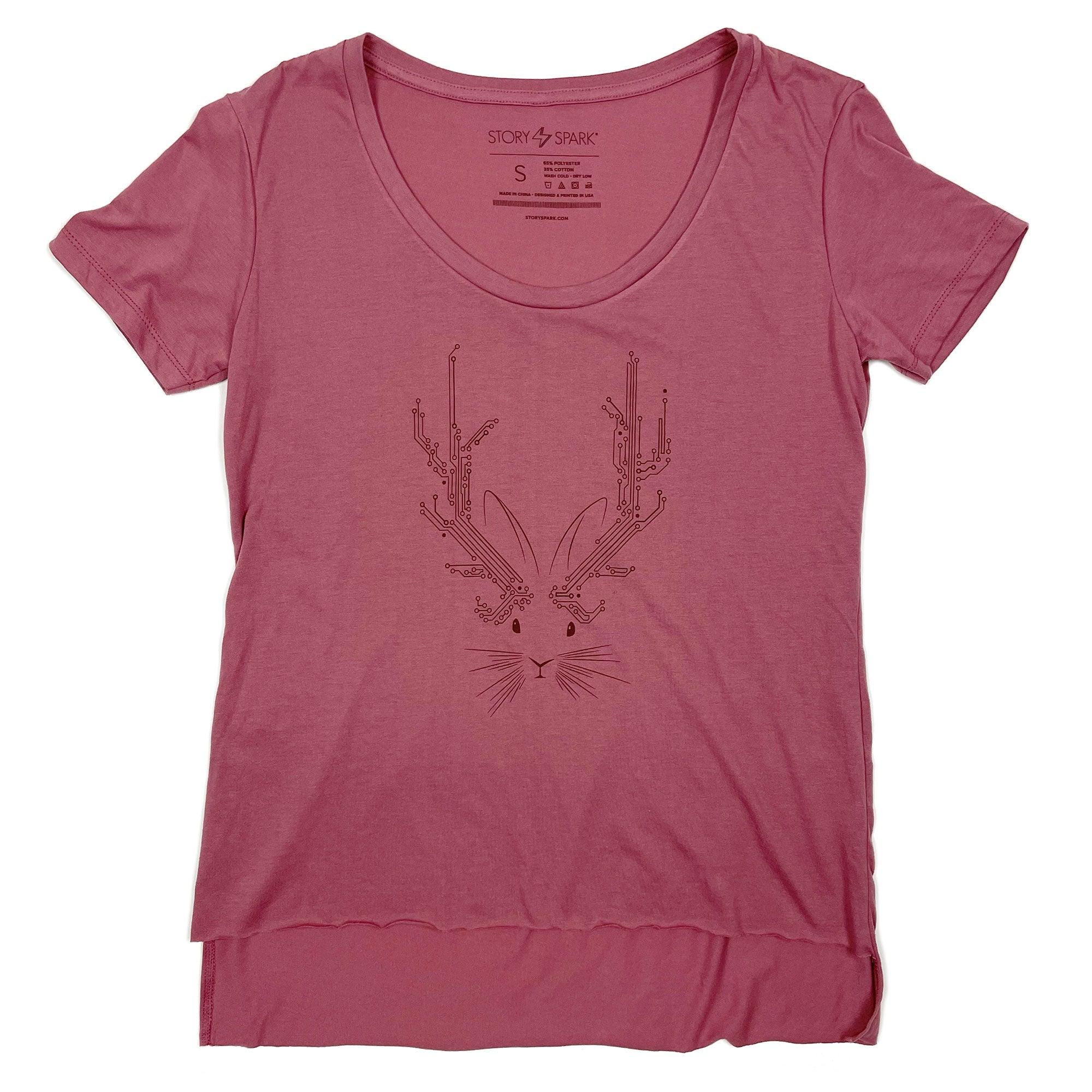 Jackalope Womens Festival T-shirt-0