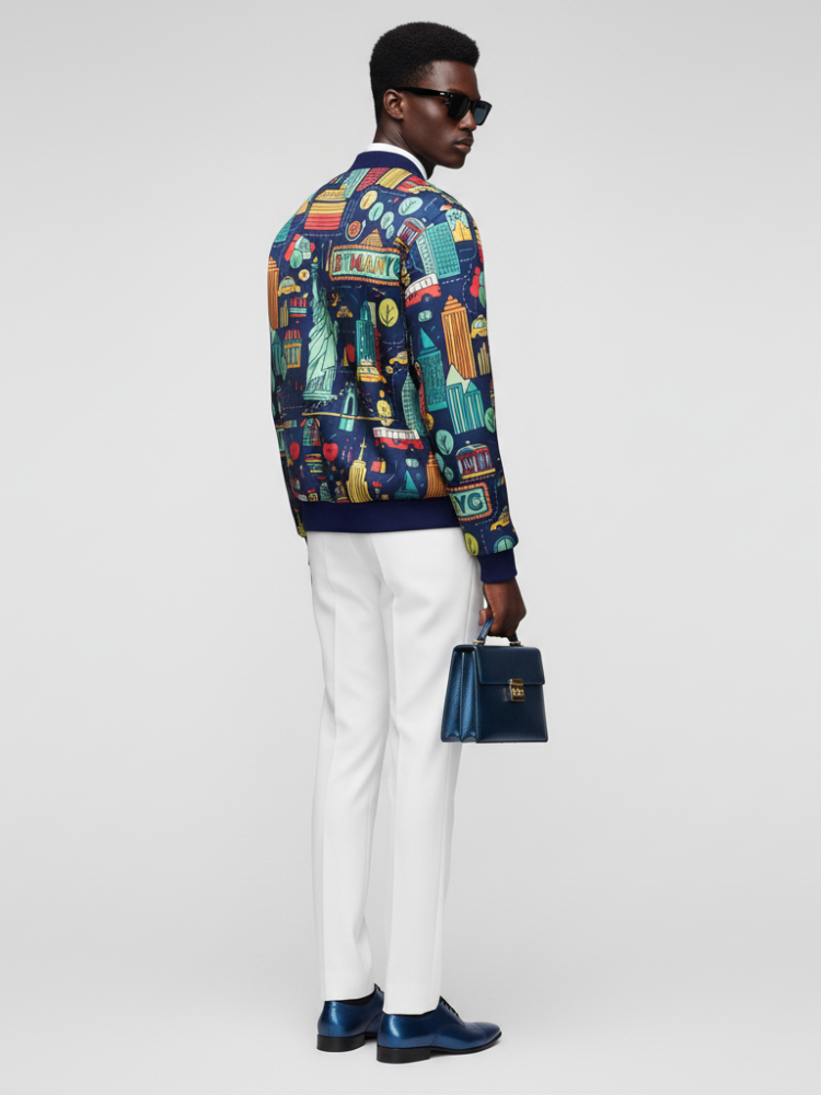 Men's MIDTOWN Bomber Jacket BYMANYC ® New York-3