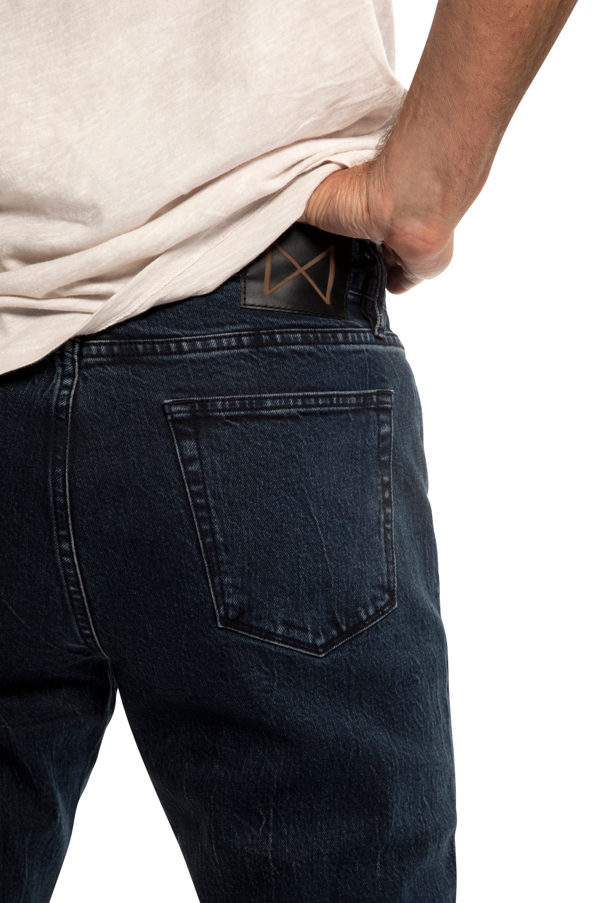 Washed Indigo Slim Fit Jean