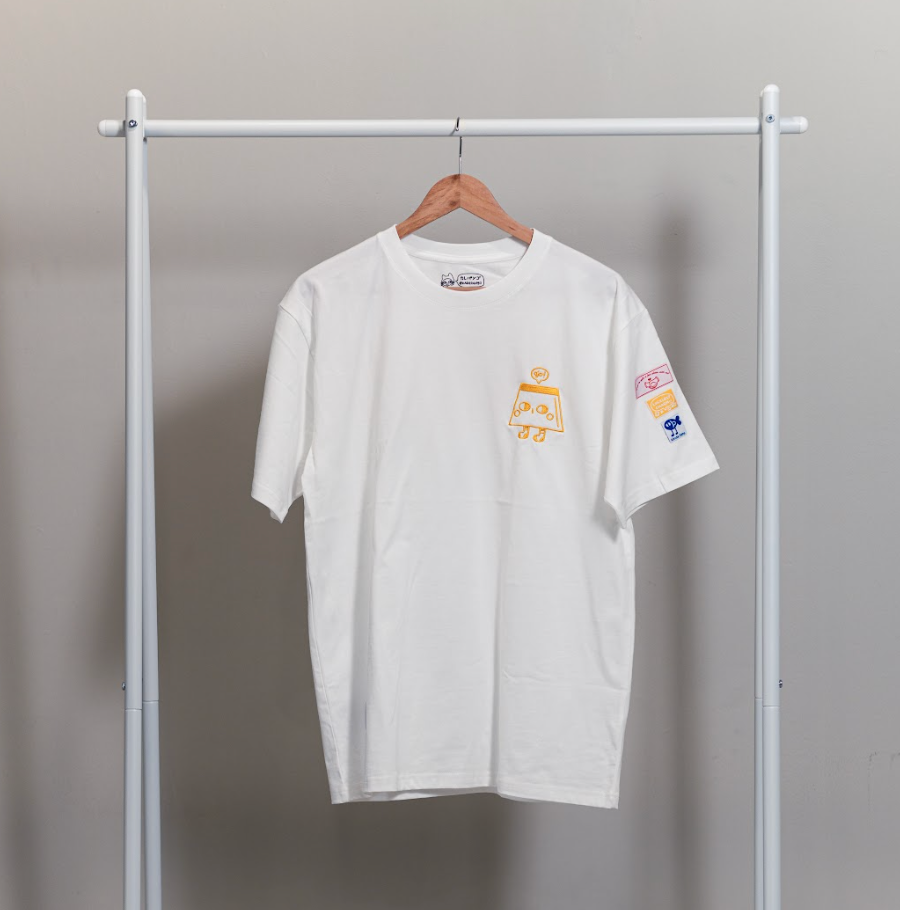 PURIN: Embroidered short sleeve t-shirt-2