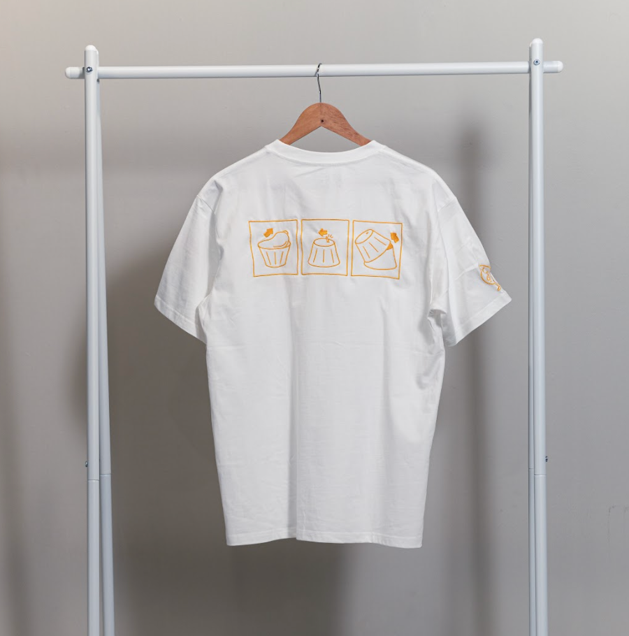 PURIN: Embroidered short sleeve t-shirt-3