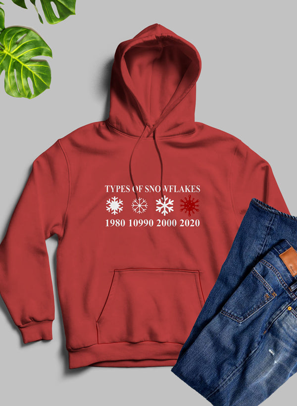Types Of Snowflakes Hoodie-3