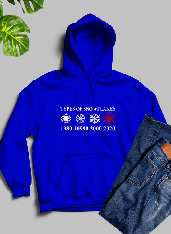 Types Of Snowflakes Hoodie-0