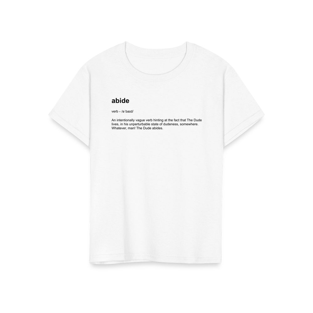 Abide Definition T-Shirt-12
