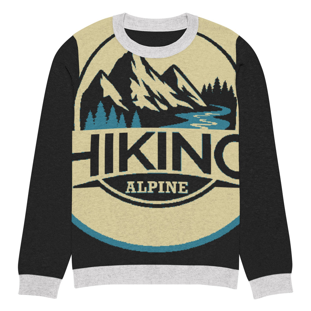 Hiking Alpine Knitted crew neck sweater-2