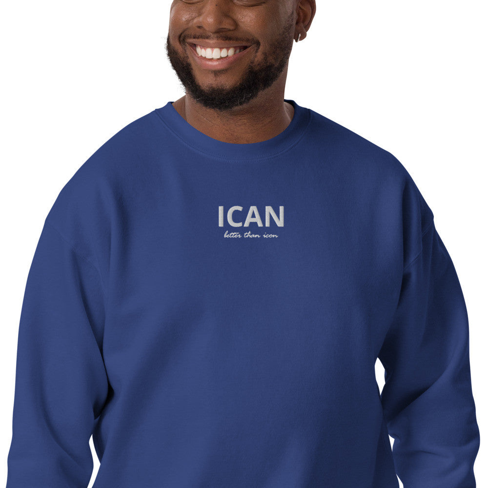 ICAN Unisex Fleece Pullover by Gianneli