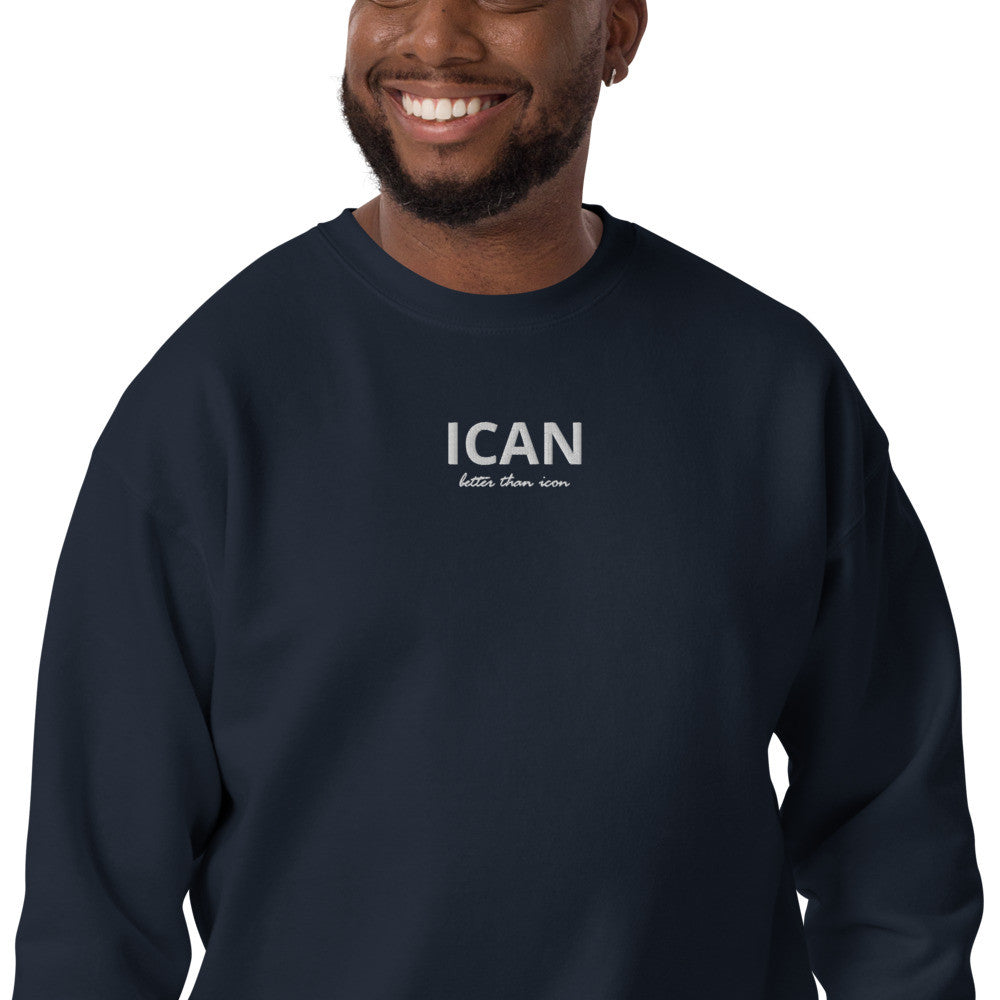 ICAN Unisex Fleece Pullover by Gianneli