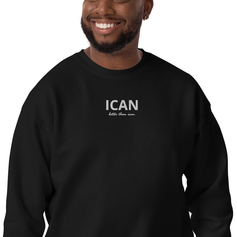 ICAN Unisex Fleece Pullover by Gianneli