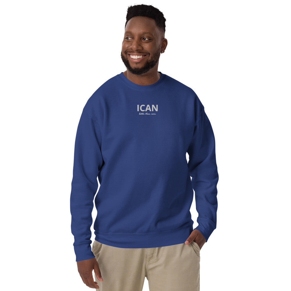 ICAN Unisex Fleece Pullover by Gianneli