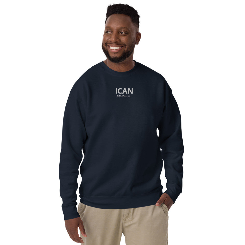 ICAN Unisex Fleece Pullover by Gianneli