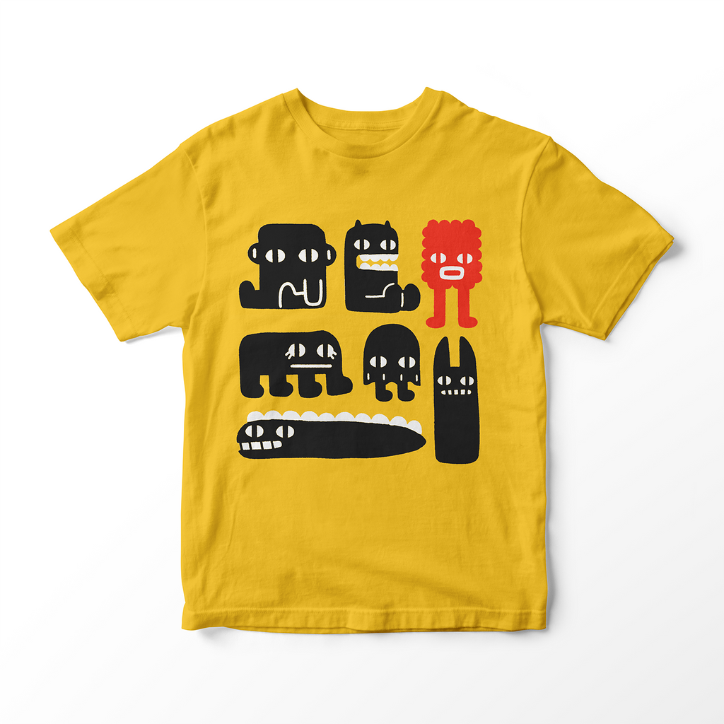 TOMODACHI: Chenille short sleeve t-shirt-1