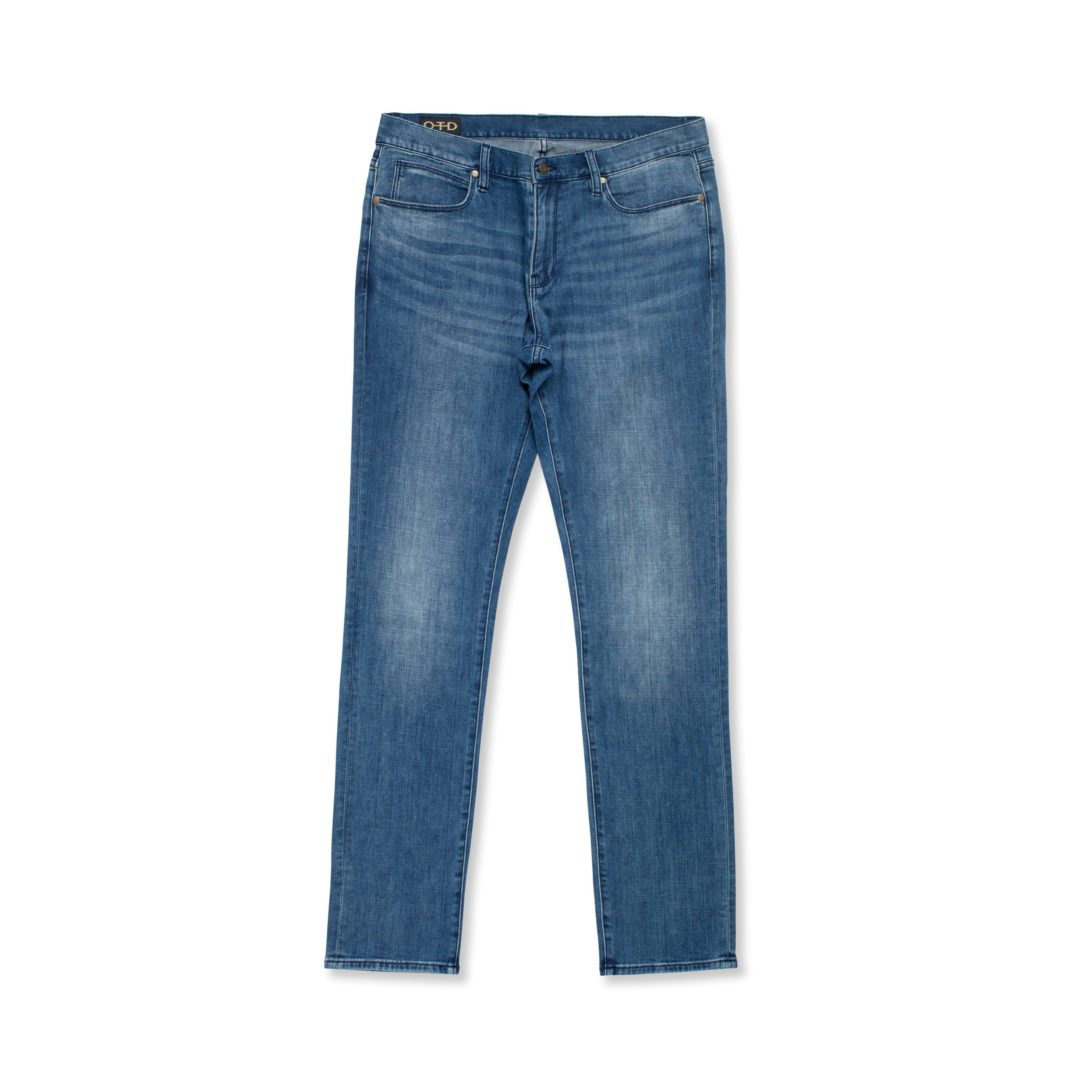 Skinny Fit Cotton-Stretch Jean (Dark Indigo)