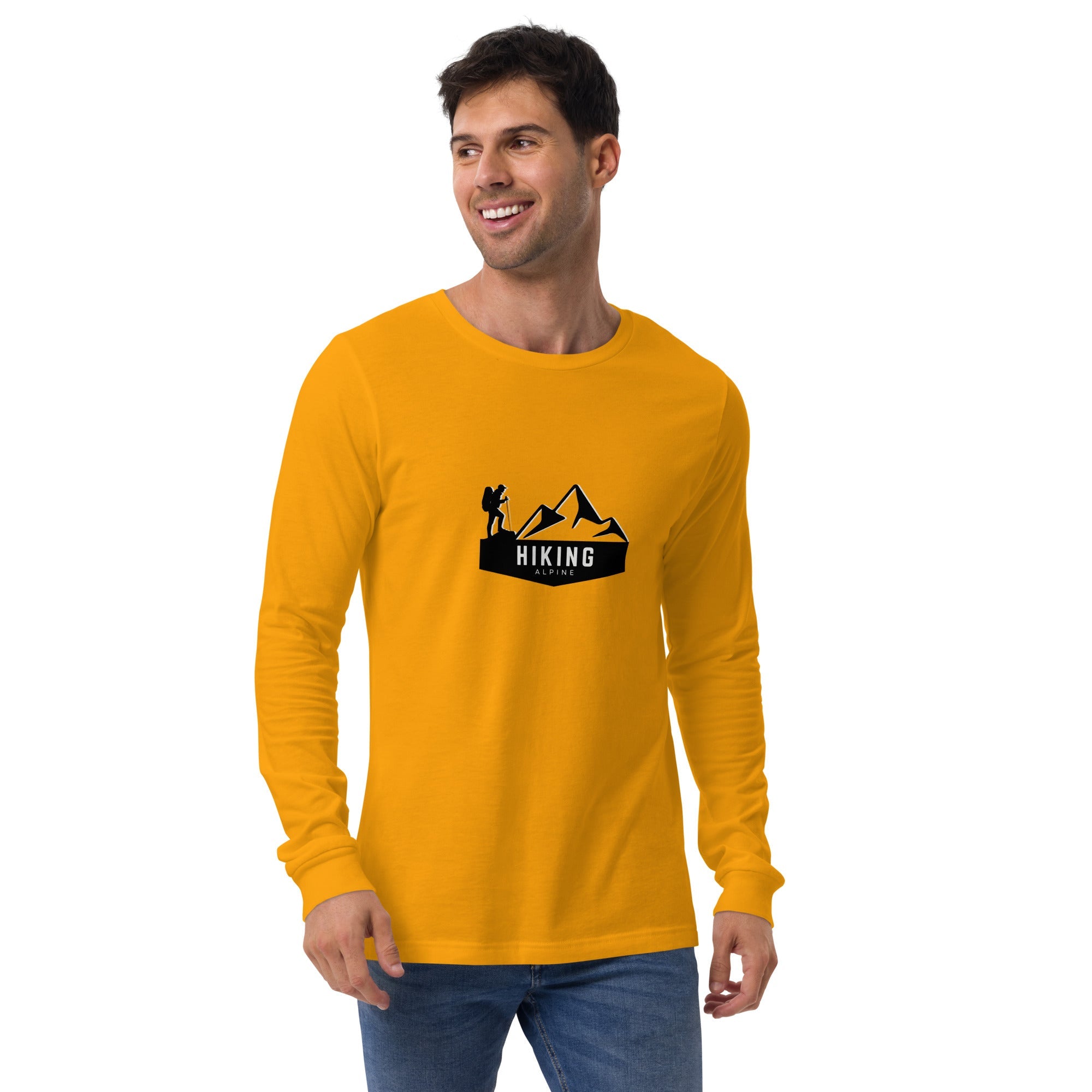 Hiking Alpine Unisex Long Sleeve Tee-6