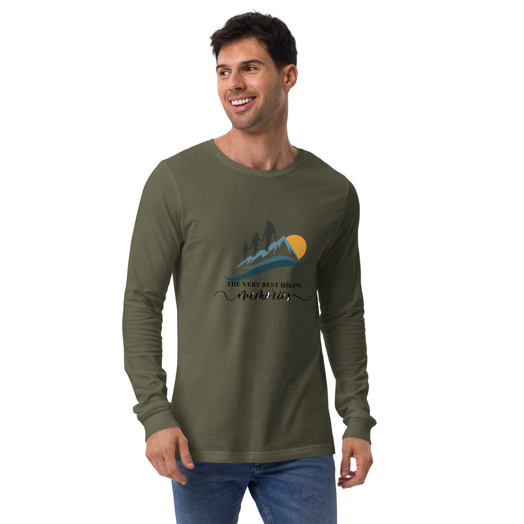 Hiking Alpine Unisex Long Sleeve Tee-0