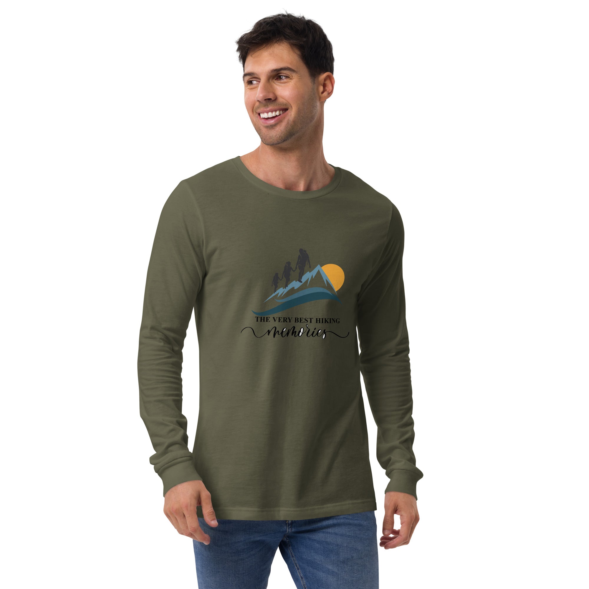Hiking Alpine Unisex Long Sleeve Tee-0