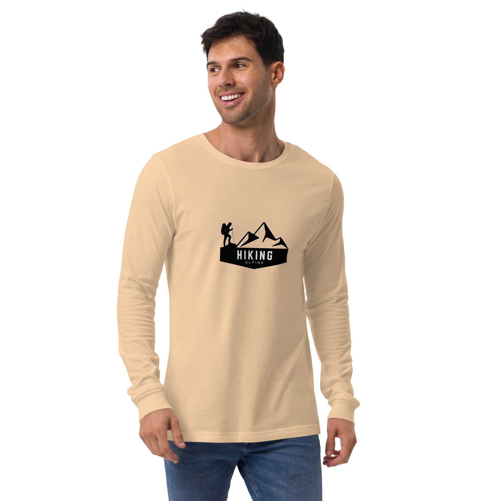 Hiking Alpine Unisex Long Sleeve Tee-8