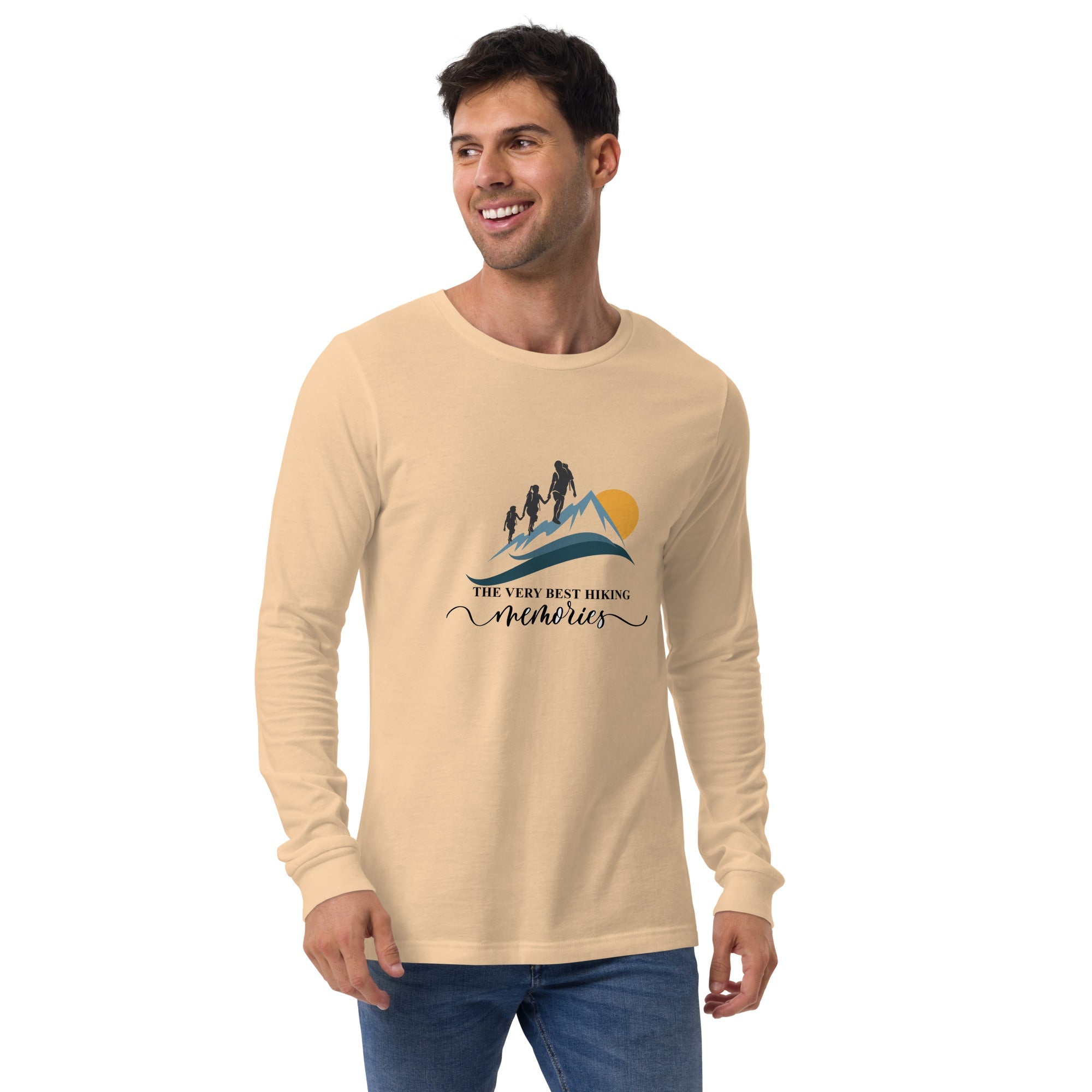 Hiking Alpine Unisex Long Sleeve Tee-7