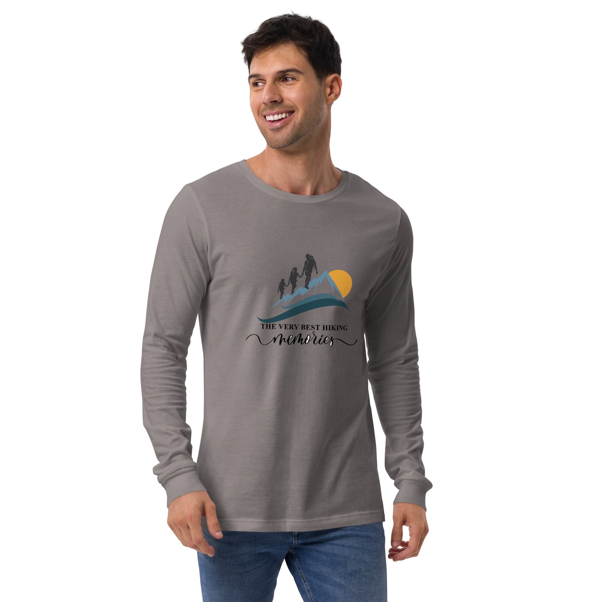 Hiking Alpine Unisex Long Sleeve Tee-4