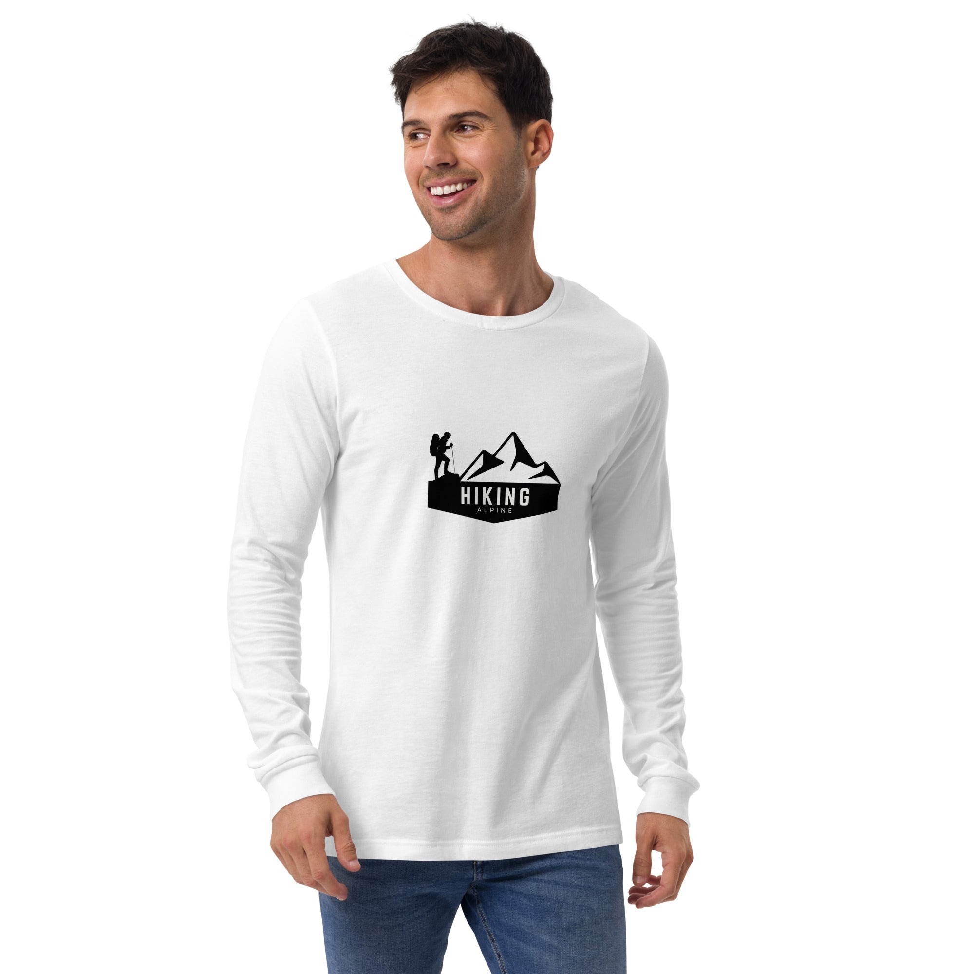 Hiking Alpine Unisex Long Sleeve Tee-9