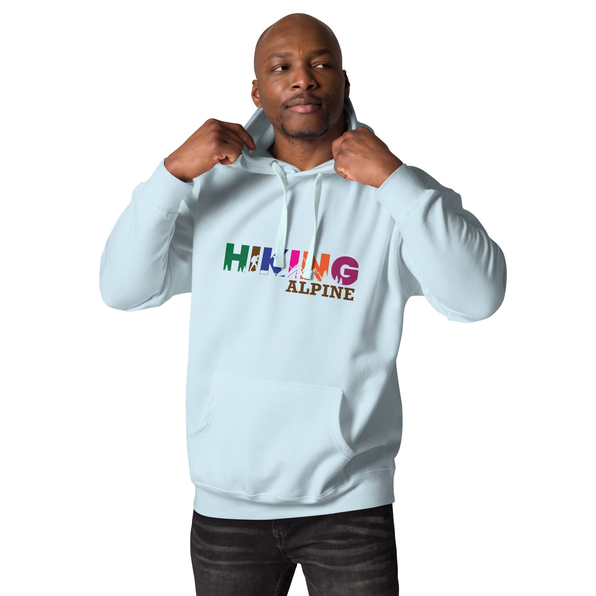 Hiking Alpine Unisex Hoodie-7
