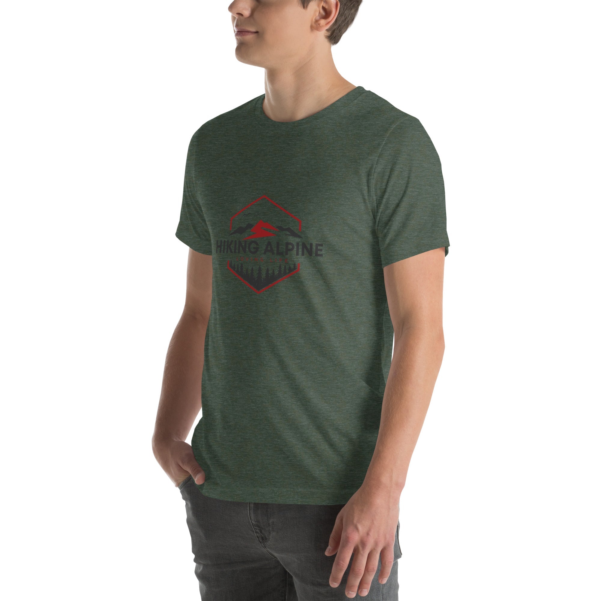 Hiking Alpine Edge Mens T-Shirt-3